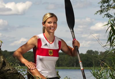 Nicole Reinhardt German Canoeing.